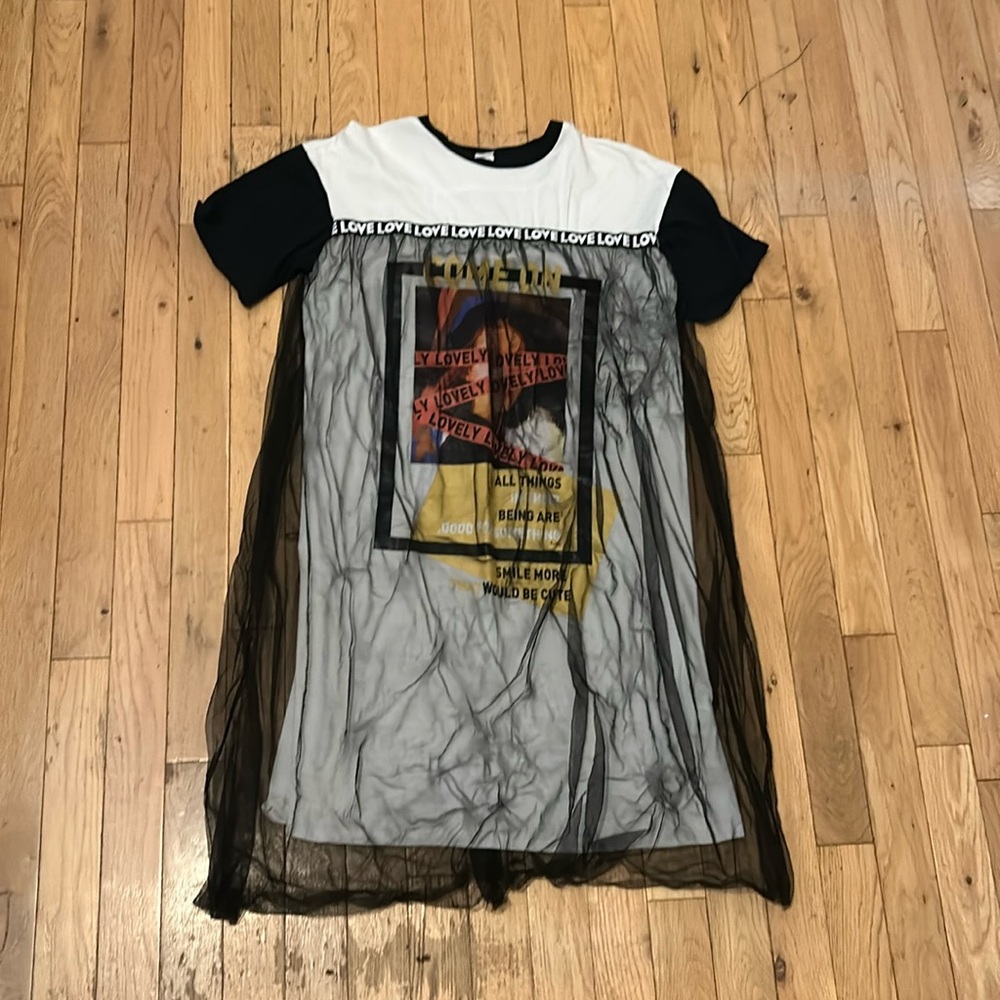 dress with mess and picture